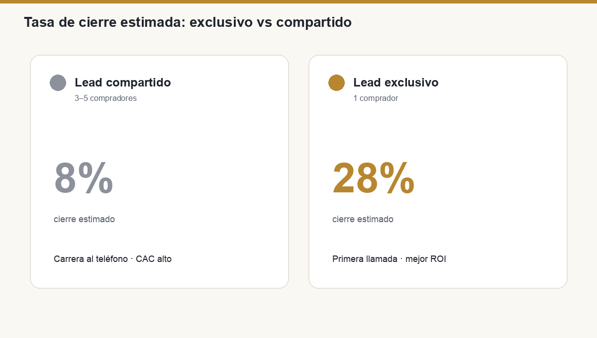 Cierres exclusive vs shared